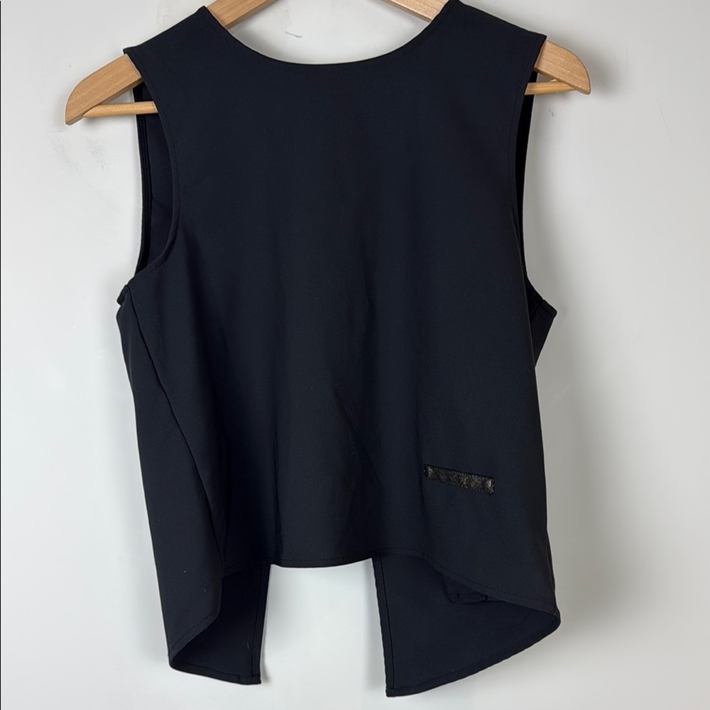 Mango Black Tank Top with Sleek Design